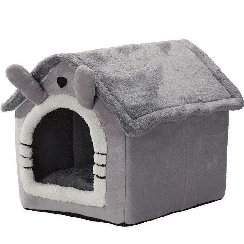 House-Shaped Pet Bed
