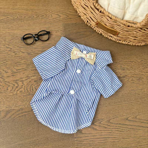Camisa às Riscas para Cães