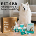 Kit de grooming completo para cães e gatos em caixa de presente