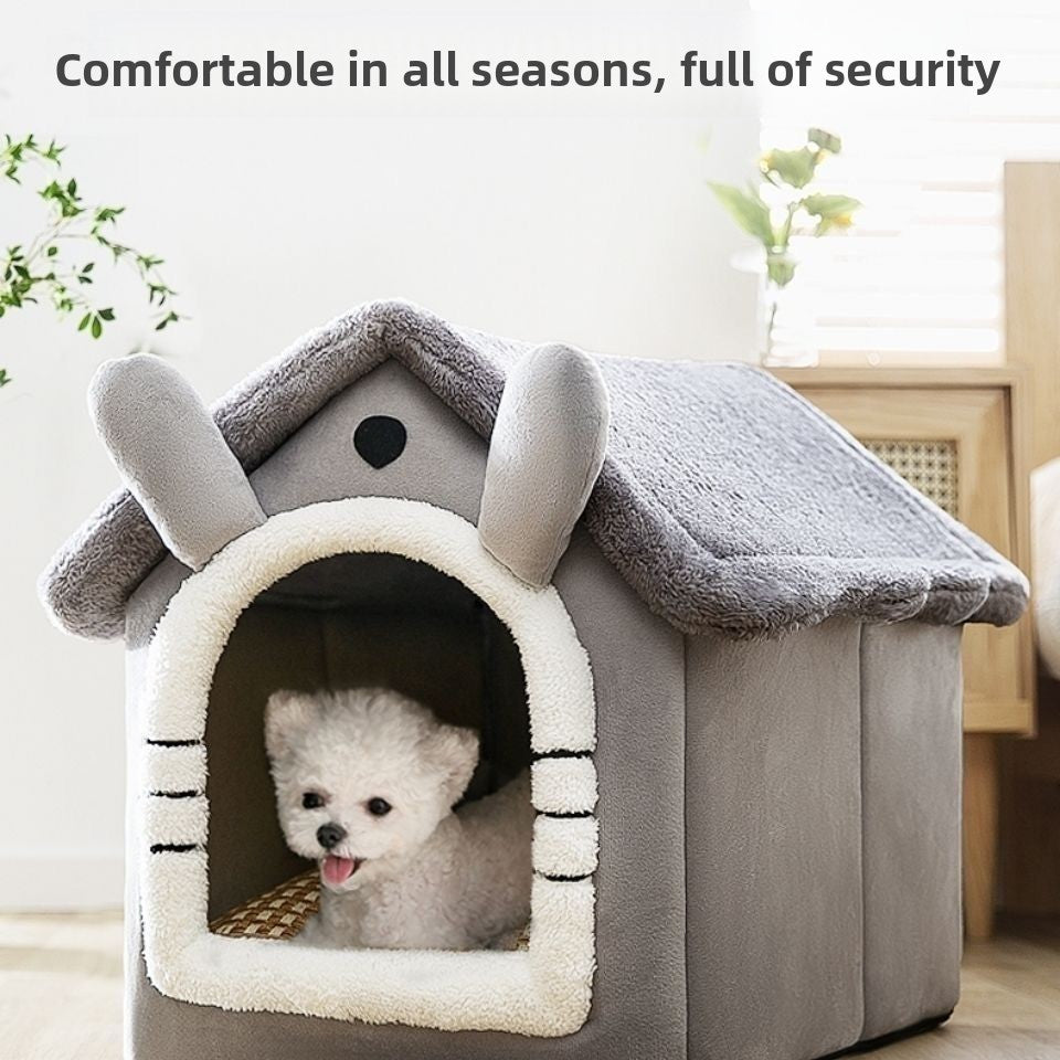House-Shaped Pet Bed
