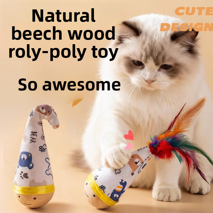 Pet Wobbling Chew Toy for Dogs and Cats