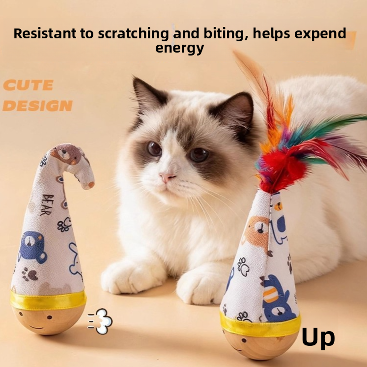 Pet Wobbling Chew Toy for Dogs and Cats