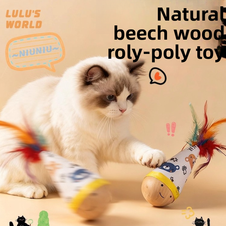 Pet Wobbling Chew Toy for Dogs and Cats