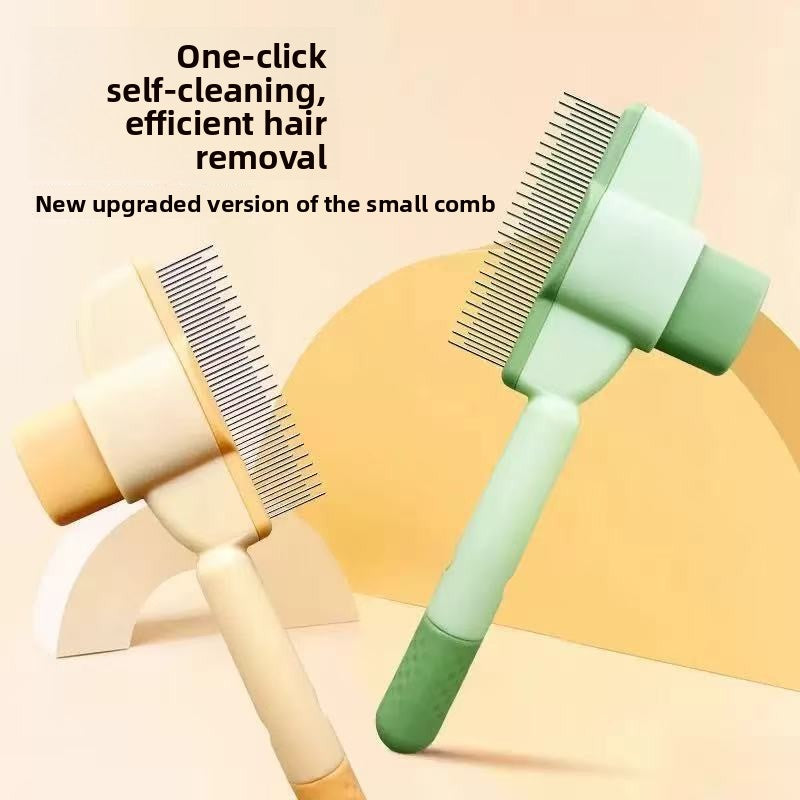 Pet Detangling and Hair Removal Comb for Long-Haired Animals