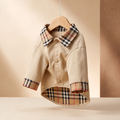 Casaco Estilo Trench Coat para Cães de Porte Grande