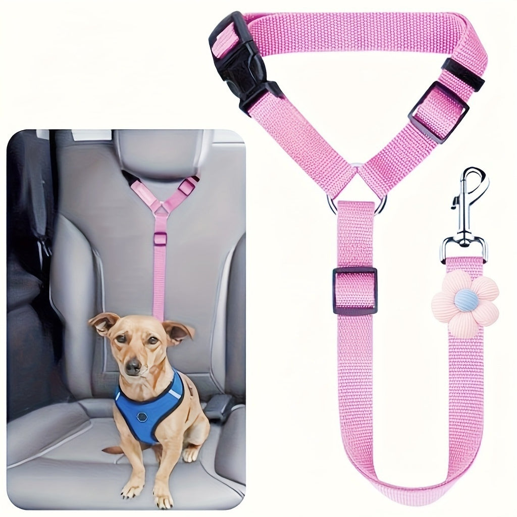 Stretchable band with flower attachment rope