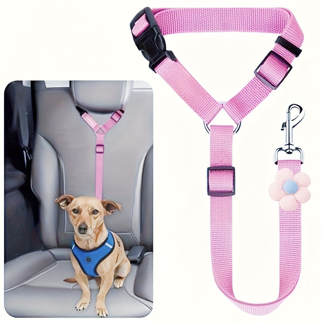 Stretchable band with flower attachment rope